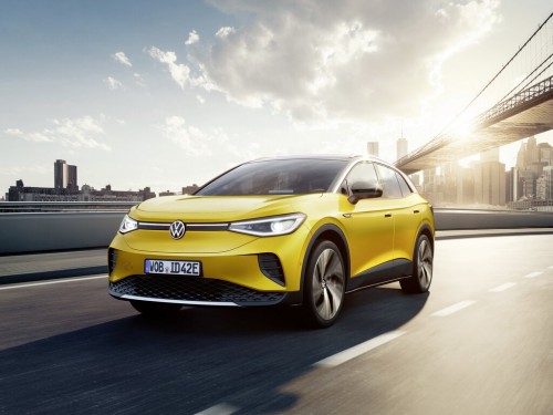 Характеристики автомобиля Volkswagen ID.4 52 kWh Pure Performance City (01.2021 - н.в.): фото, вместимость, скорость, двигатель, топливо, масса, отзывы