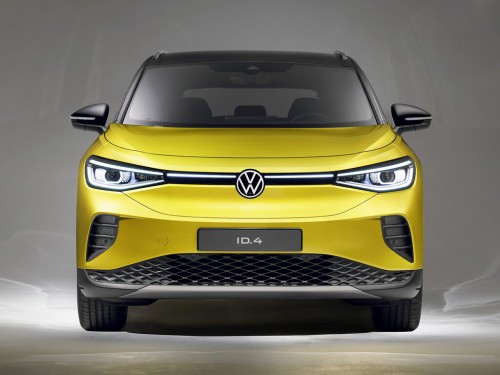 Характеристики автомобиля Volkswagen ID.4 77 kWh GTX (05.2021 - н.в.): фото, вместимость, скорость, двигатель, топливо, масса, отзывы